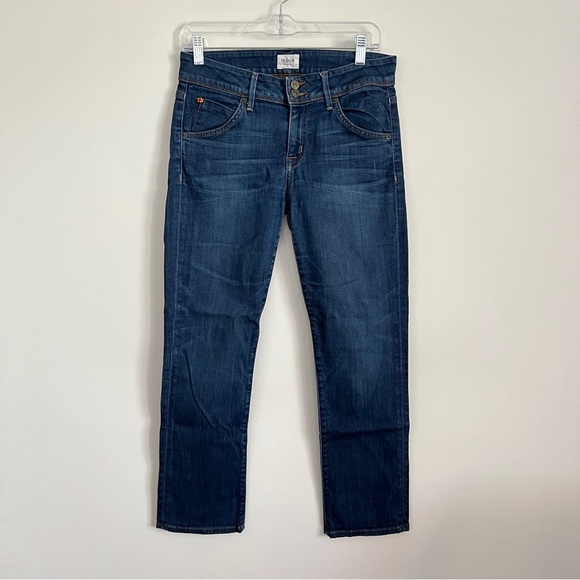 Hudson Jeans Denim - Hudson Women’s Collin Flap Blue Denim Medium Wash Jeans